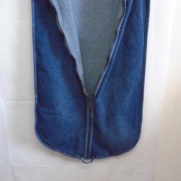 Blue Denim Garment Bag - Picture 4 of 10